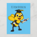 Zoek naar bijen cartoon briefkaarten Insect