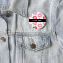 Zoek naar rode lippen buttons Lippenpatroon