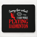 Recherche de raquettes badminton tapis souris Sport