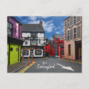Recherche de pub irlandais cartes postales Coloré