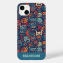 Recherche de monstre drôle iphone coques Monstres