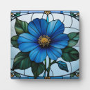 Zoek naar blauwe bloemen fotoplaat Botanisch