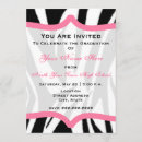 Recherche de zèbre rose invitations Ado