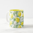 Recherche de citronnier tasses Jaune