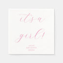 Recherche de pink baby shower serviettes Pour enfants
