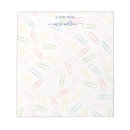 Recherche de motif mignon blocsnotes Teacher