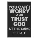 Zoek naar vertrouwen in god posters Religieus