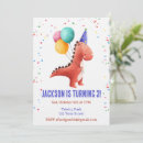 Recherche de t rex invitations Fête