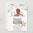 Recherche de wild west invitations Cowgirl