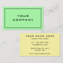 Zoek naar color visitekaartjes Business