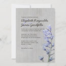 Recherche de jacinthe invitations Épouser