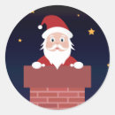 Recherche de cheminée de noël autocollants Pour enfants