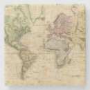 Zoek naar wereld onderzetters Hand