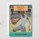 Recherche de boys party invitations Football