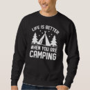 Zoek naar kampvuur hoodies Het leven is beter