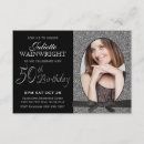 Recherche de ciquantième cinquante anniversaire invitations Élégant