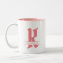 Recherche de lettre monogramme tasses Pour elle