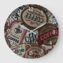 Recherche de étiquette vintage horloges Café