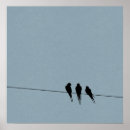 Zoek naar merels kunst Silhouet