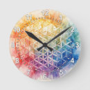 Recherche de fleurs de vie horloges Sacré