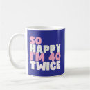 Recherche de anniversaire de 80 ans tasses Drôle