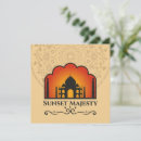 Recherche de taj mahal vœux cartes Coucher de soleil