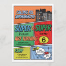 Recherche de partie de super héros invitations Jumeaux