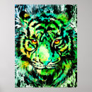 Recherche de dessin de tigre posters Pour tous