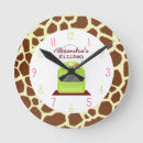 Recherche de motif girly horloges Monogramme