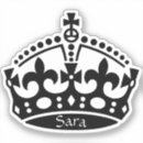 Recherche de couronne reine autocollants Couronnement