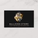 Recherche de party decorations cartes visite Ballon