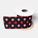 Recherche de pois noir et rouge rubans Motif