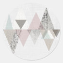 Recherche de triangles autocollants Forme