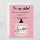 Recherche de parfum invitations Rose