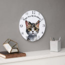 Recherche de chat horloges Drôle