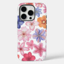 Recherche de fleurs de cerisier iphone coques Aquarelle