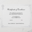 Recherche de certificat prospectus Récompense