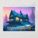 Zoek naar spookhuis briefkaarten Trick or treat