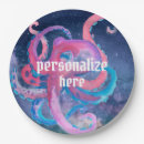 Zoek naar octopus borden Blauw