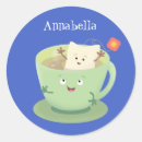 Zoek naar theezakje stickers Cartoon