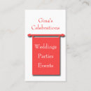 Recherche de coordonnateur de mariage cartes visite Planification des événements