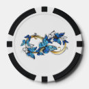 Recherche de symbole jetons poker Blanc
