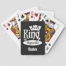 Recherche de couronne roi de jeux de cartes Monogramme