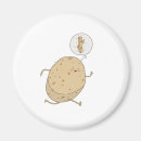 Recherche de nourriture frite magnets Drôle