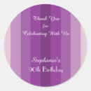 Recherche de rayures violettes autocollants Merci