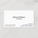 Recherche de avocat cartes visite Consultant