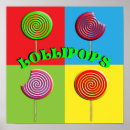 Zoek naar snoep posters Lolly