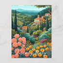 Recherche de paysage toscane cartes postales Travel
