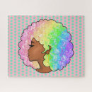 Recherche de afro puzzles Fille