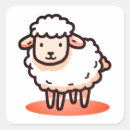Recherche de mouton dessin autocollants Agneau